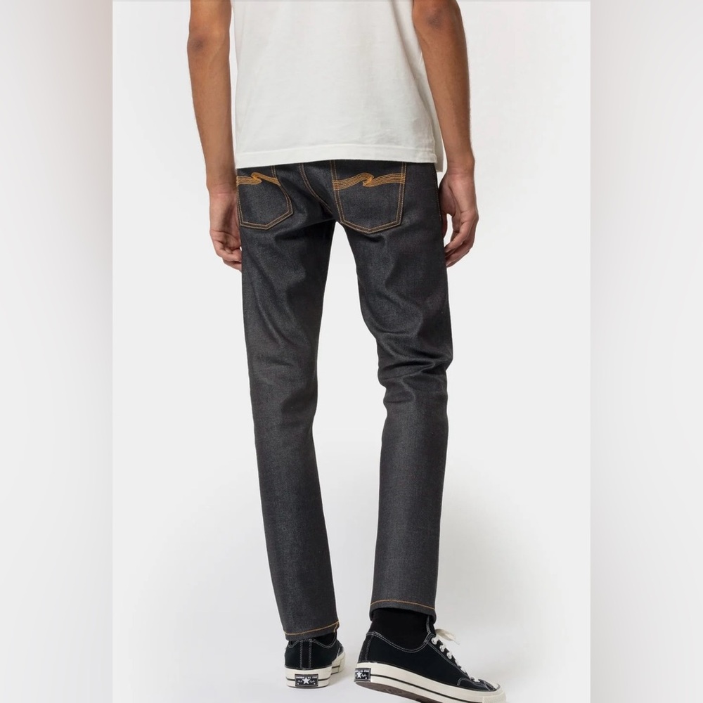 Nudie Jeans Co Lean Dean dry Japan selvage denim - W 34